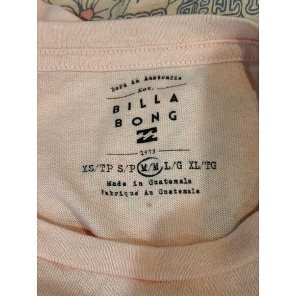 Billabong “Take a Break” Oversized T-Shirt in Peach – Medium – NWT - Picture 3 of 8
